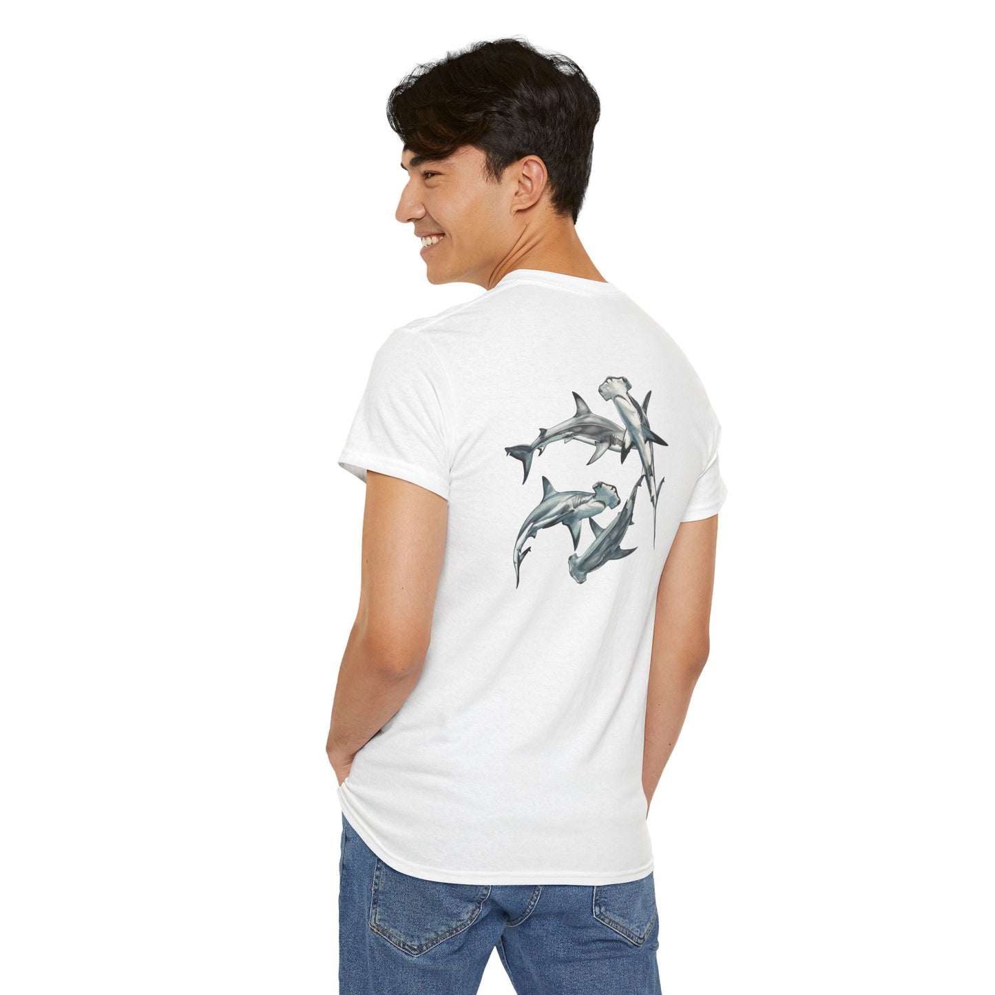 Hammerhead Shark Tee | Unisex Heavy Cotton Tee