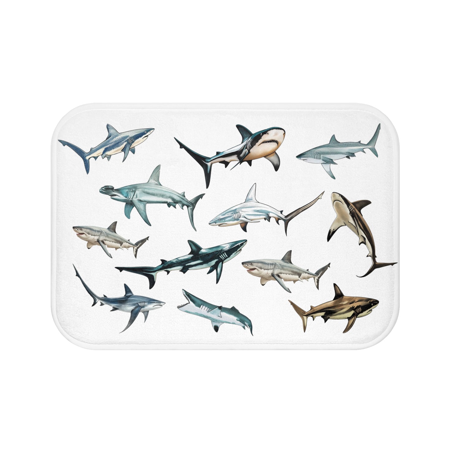 Sharks Bath Mat | Bath Mat