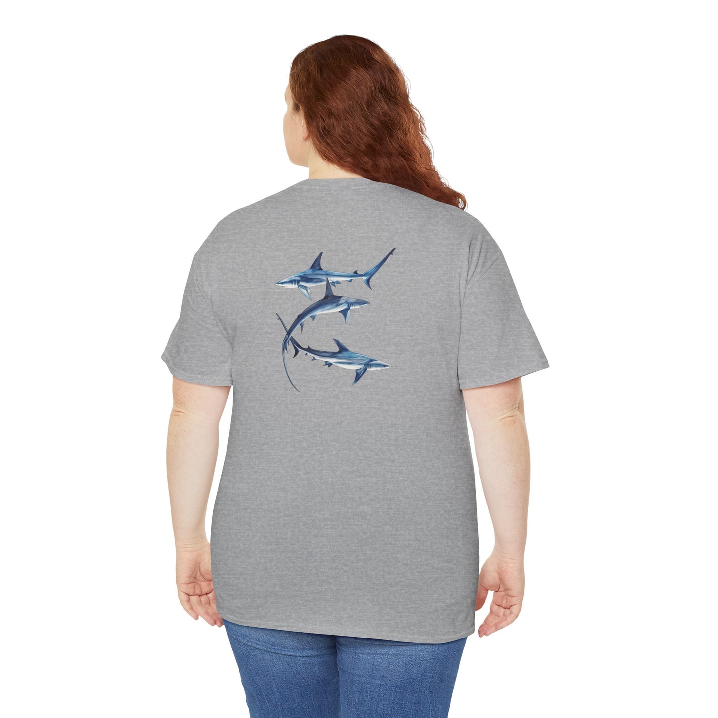 Thresher Shark Tee | Unisex Heavy Cotton Tee