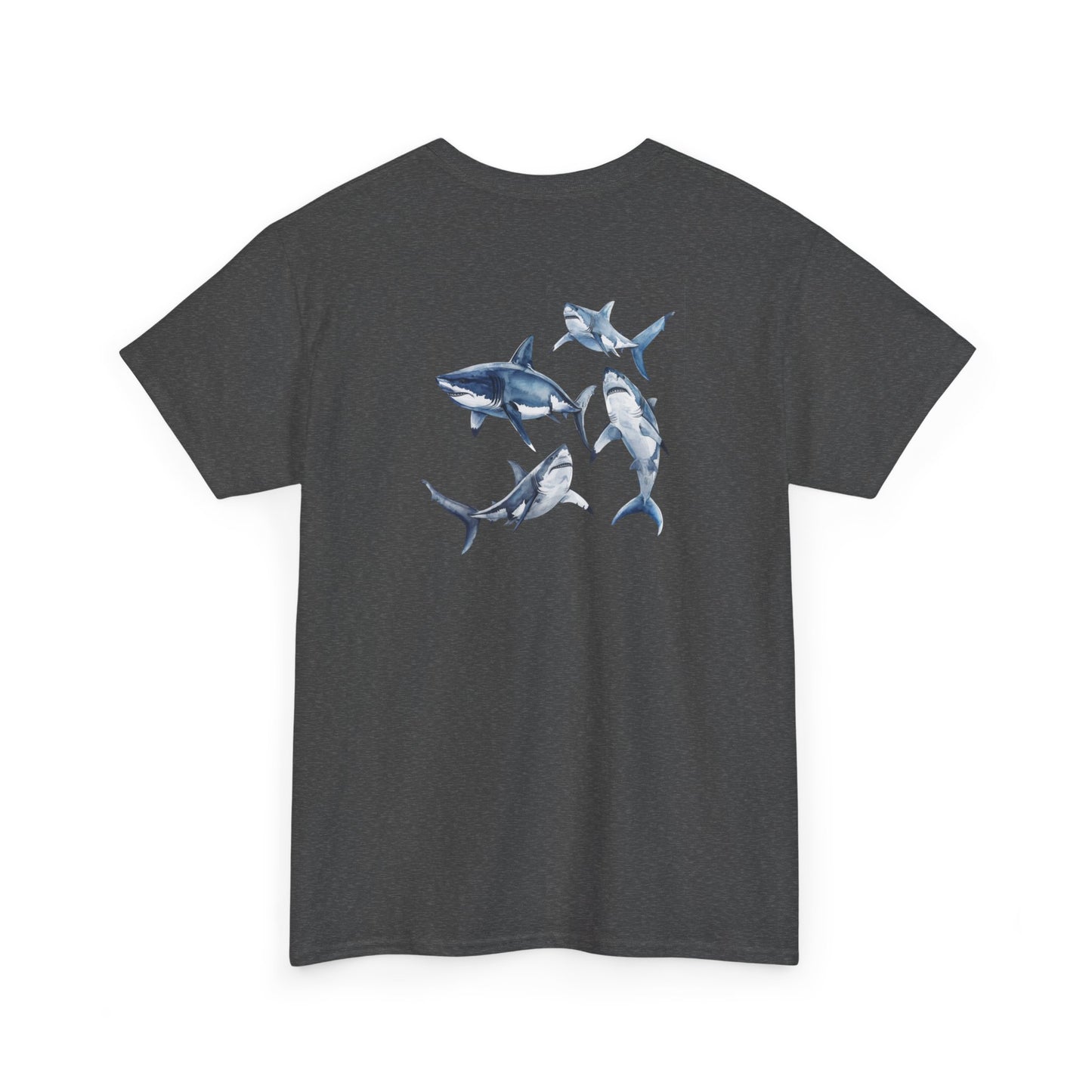 Great White Shark Tee | Unisex Heavy Cotton Tee