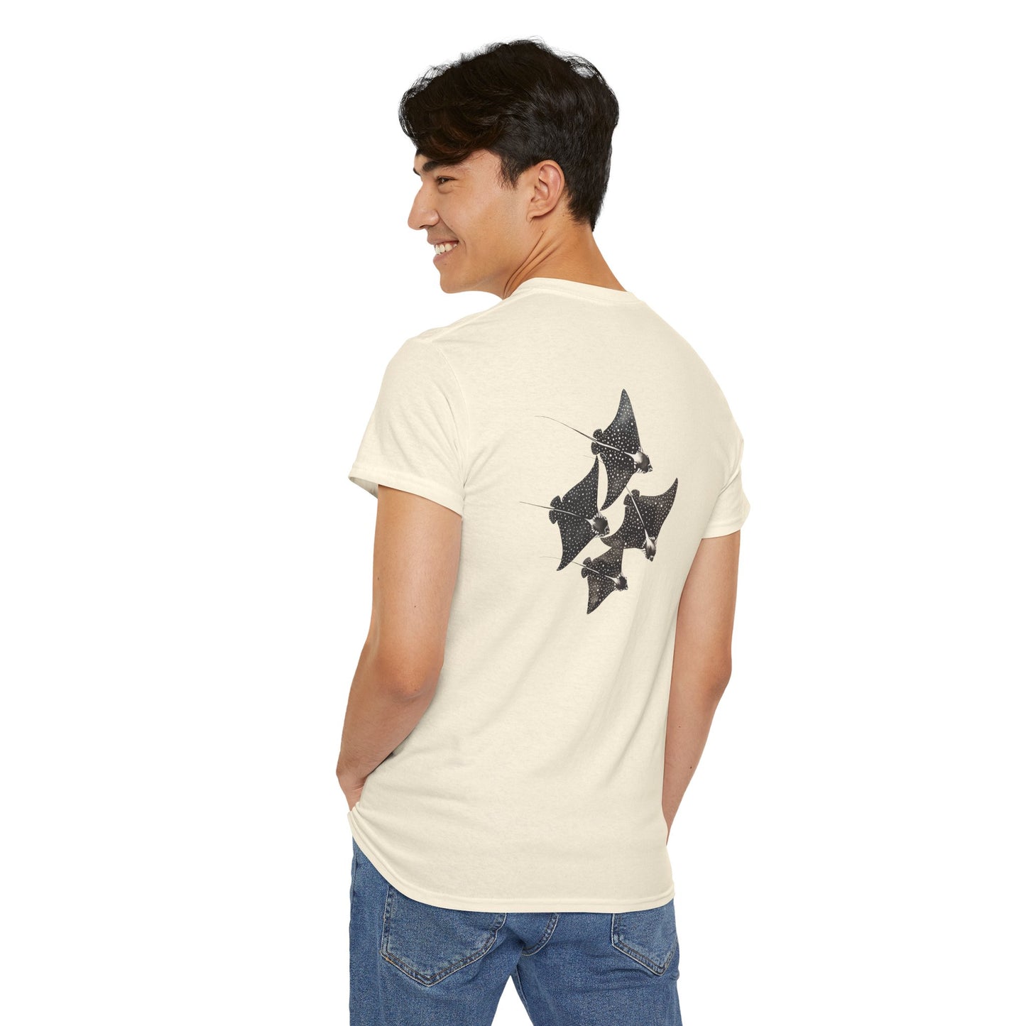 Spotted Eagle Ray Tee | Unisex Heavy Cotton Tee