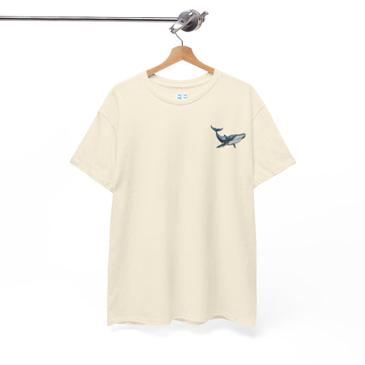 Whale Tee | Unisex Heavy Cotton Tee