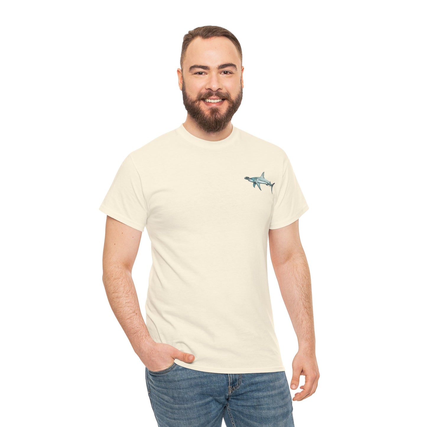 Hammerhead Shark Tee | Unisex Heavy Cotton Tee