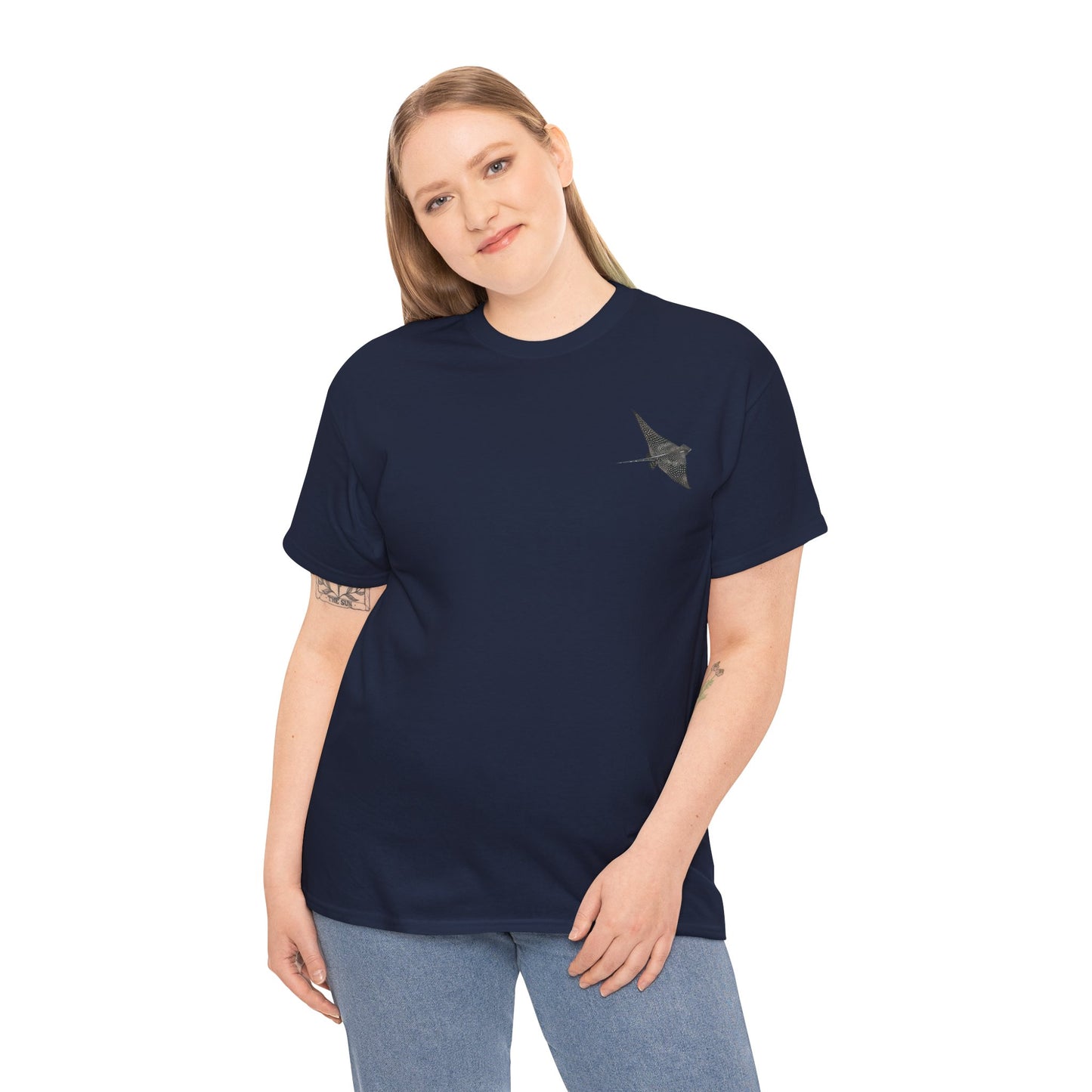 Spotted Eagle Ray Tee | Unisex Heavy Cotton Tee