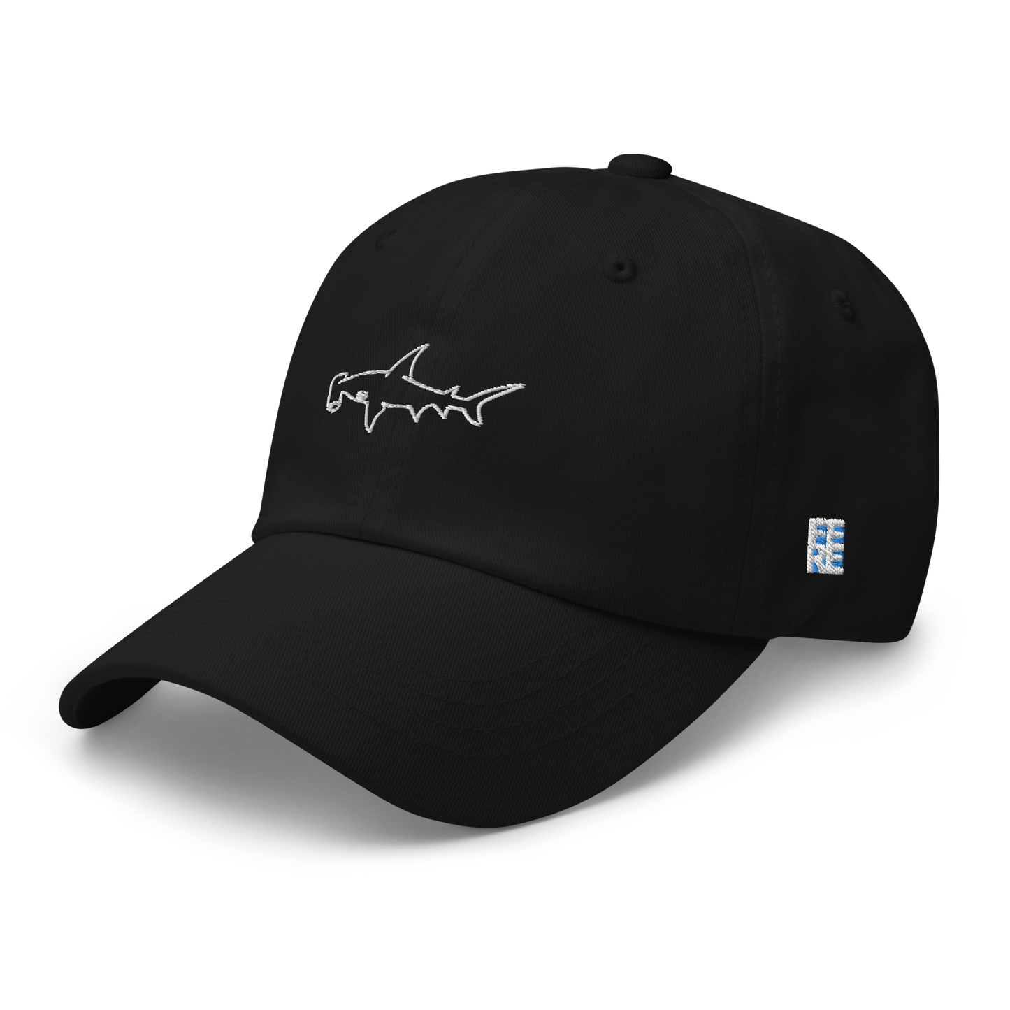 Embroidery Hammerhead Shark Cap | Unisex Cotton Cap