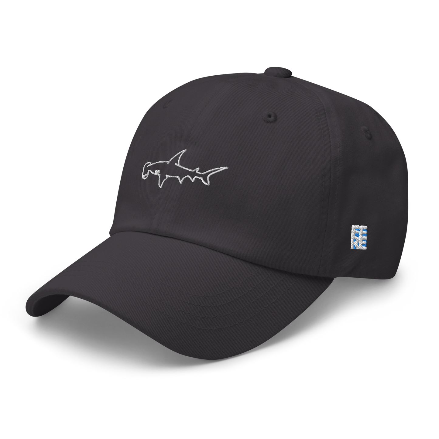 Embroidery Hammerhead Shark Cap | Unisex Cotton Cap