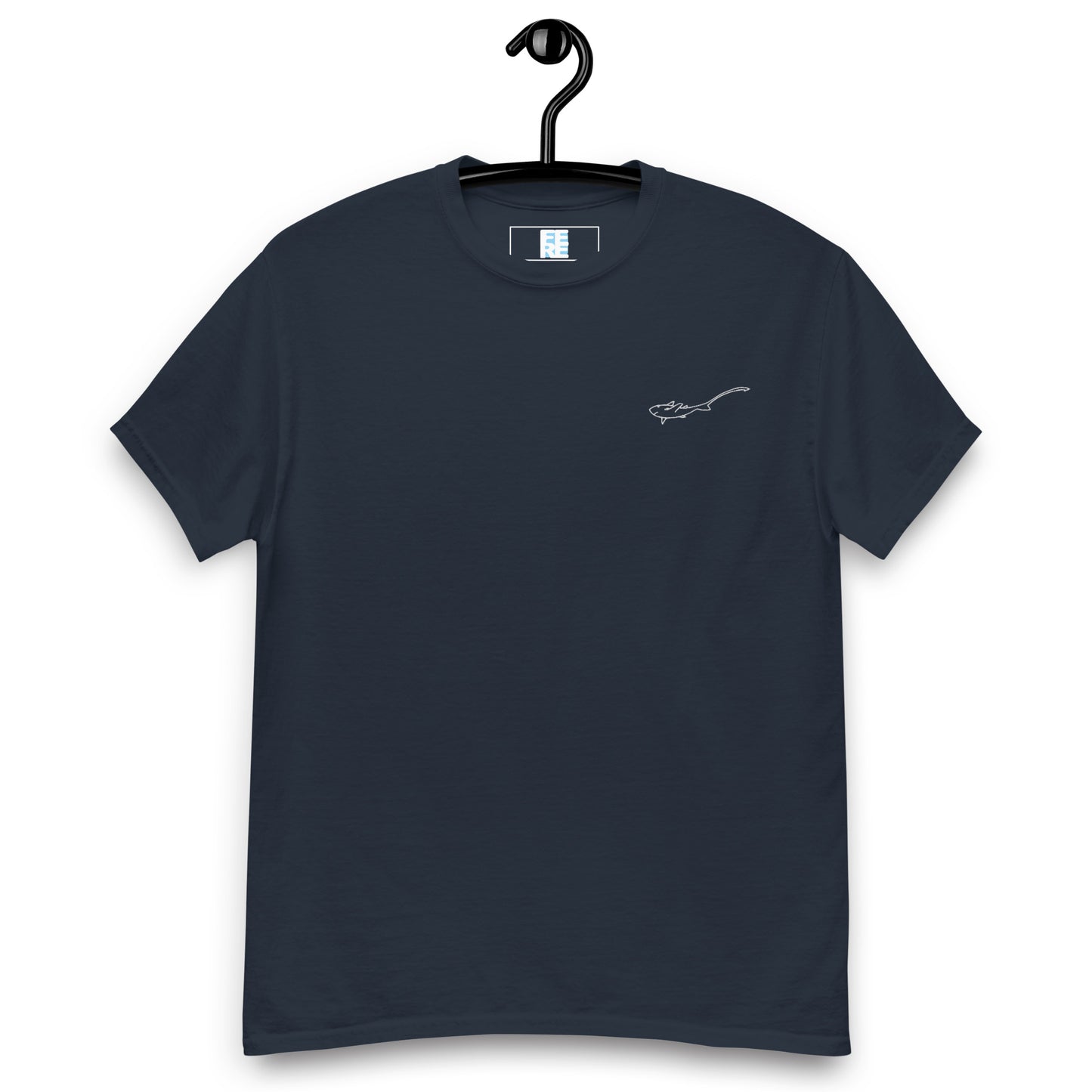 Embroidered Thresher Shark Tee | Unisex Heavy Cotton Tee