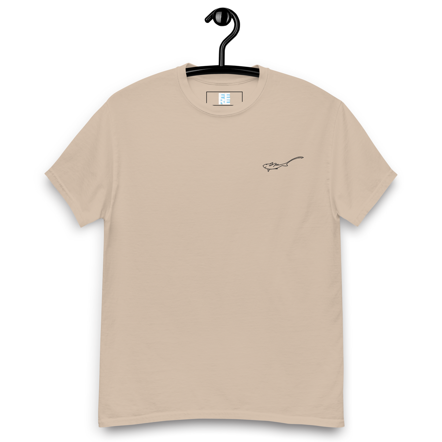 Embroidered Thresher Shark Tee | Unisex Heavy Cotton Tee