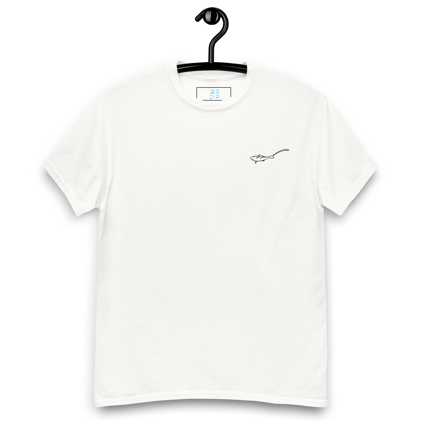 Embroidered Thresher Shark Tee | Unisex Heavy Cotton Tee