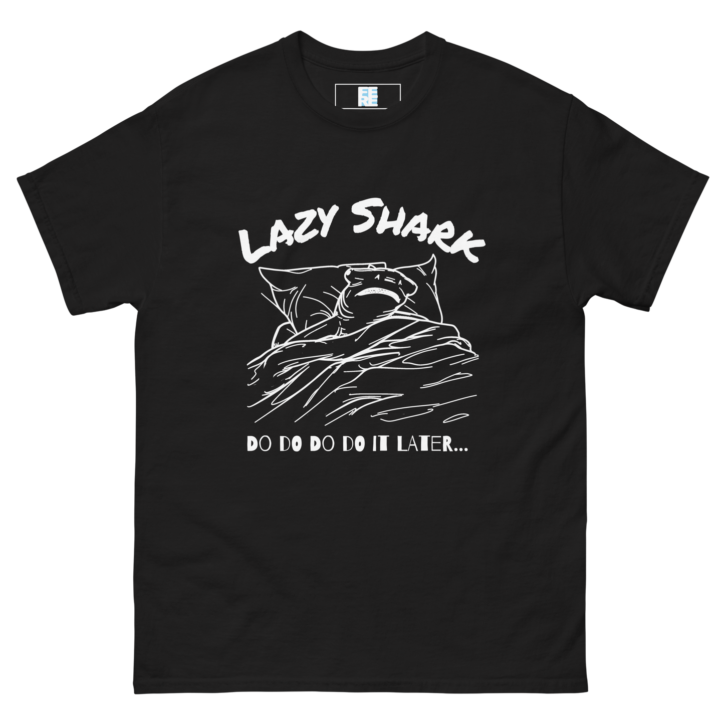 Lazy Hammerhead Shark Tee | Unisex Heavy Cotton Tee