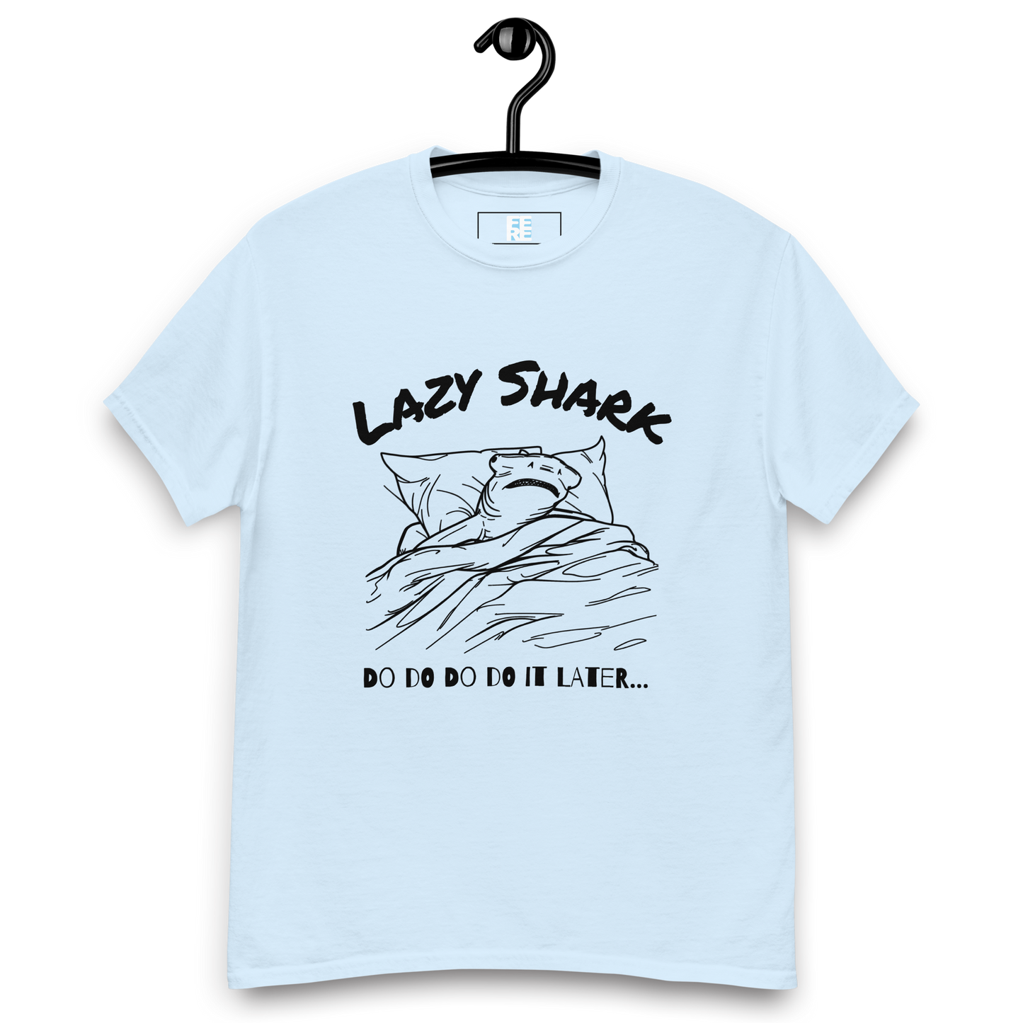 Lazy Hammerhead Shark Tee | Unisex Heavy Cotton Tee