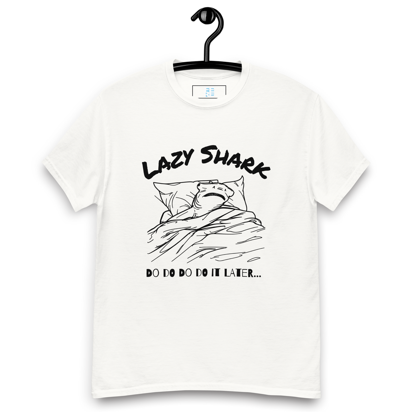 Lazy Hammerhead Shark Tee | Unisex Heavy Cotton Tee